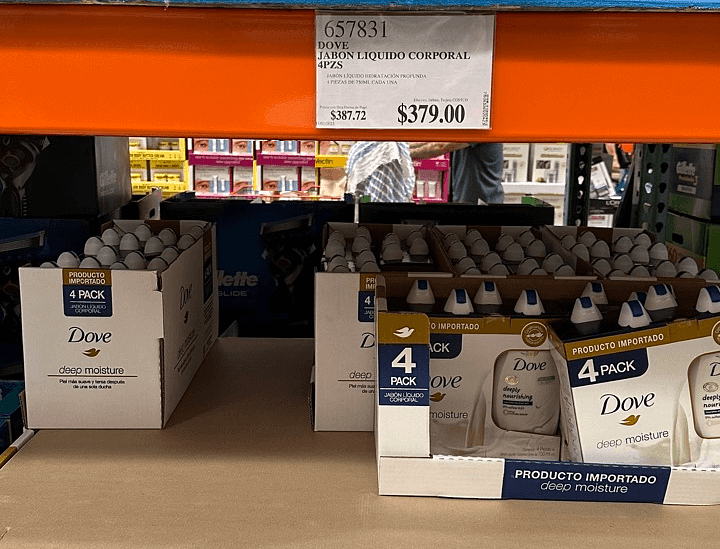 DOVE JABON LIQUIDO CORPORAL