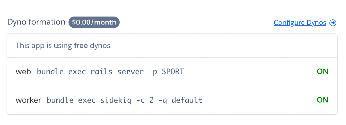 Sidekiq y Heroku