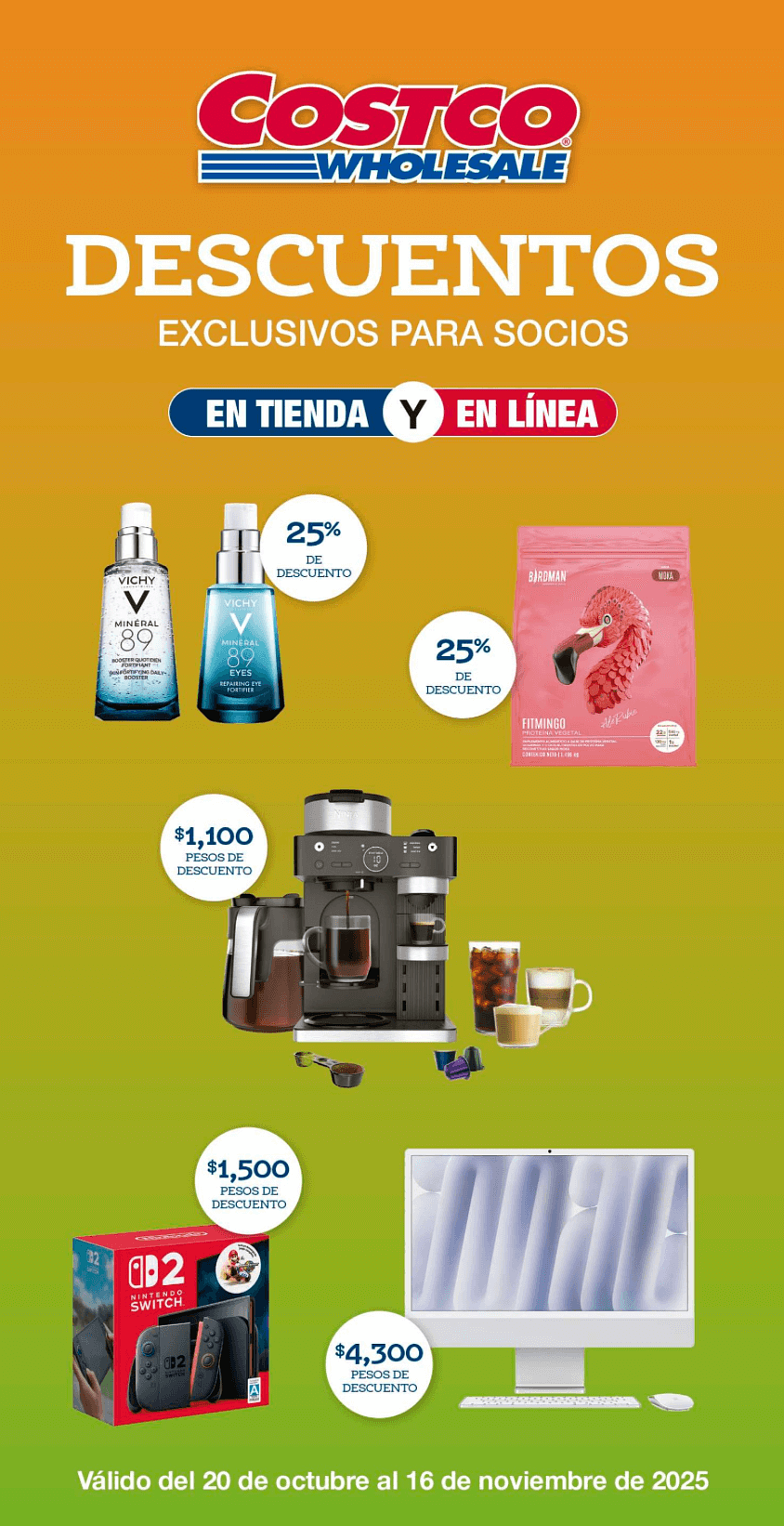 Cuponera Costco Noviembre 2025 - lifi.mx